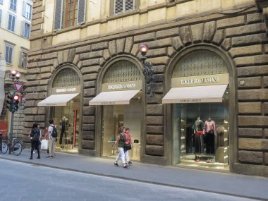 Floransa 'daki Giorgio Armani mağazası