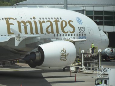 Emirates Hava Yolları'nın Airbus A380