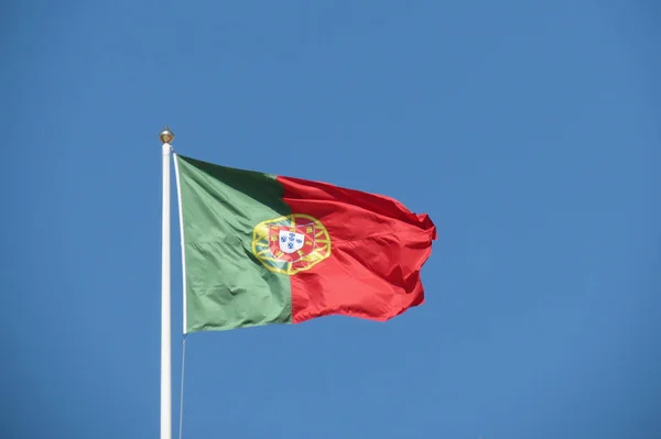 Bandeira Portuguesa de Portugal — Fotografia de Stock