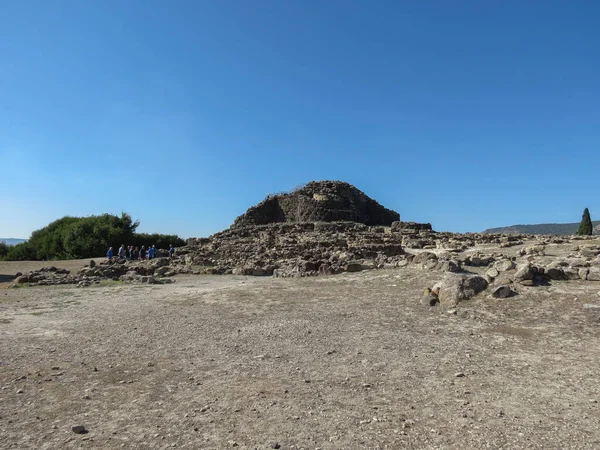 Su Nuraxi - Barumini nuraghe — Foto de Stock