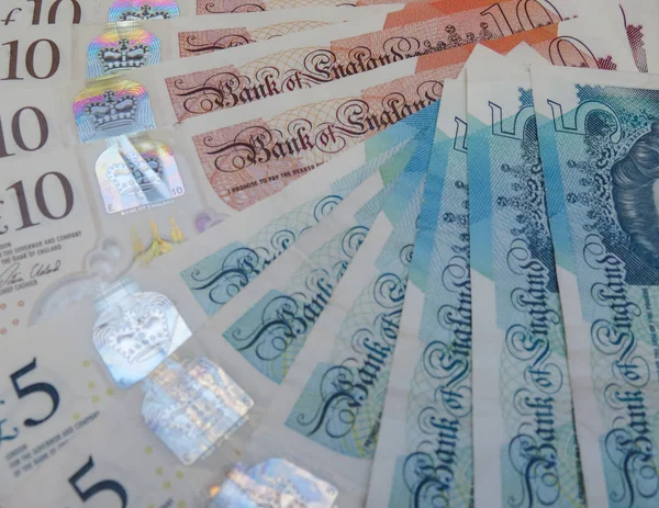 Pound notes, Reino Unido en Londres — Foto de Stock