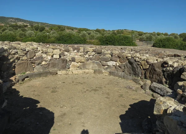 Su Nuraxi - Barumini nuraghe — Stock Photo, Image