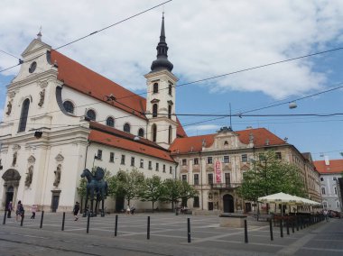 Brno 'daki Aziz Thomas Kilisesi.