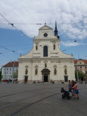 Brno 'daki Aziz Thomas Kilisesi.