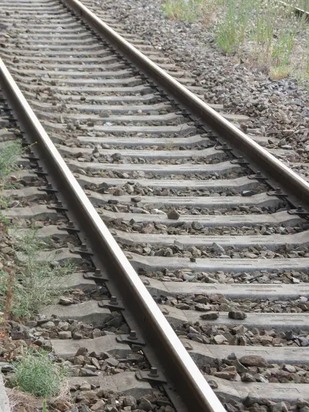 Spoor spoor perspectief — Stockfoto