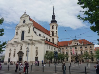 Brno 'daki Aziz Thomas Kilisesi.
