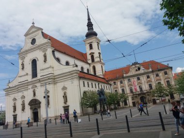 Brno 'daki Aziz Thomas Kilisesi.