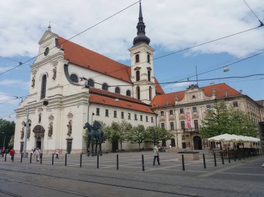 Brno 'daki Aziz Thomas Kilisesi.