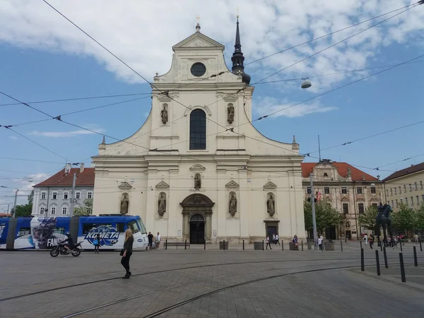 Chiesa di San Tommaso a Brno — Foto Stock