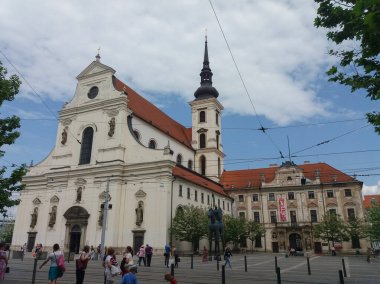 Brno 'daki Aziz Thomas Kilisesi.