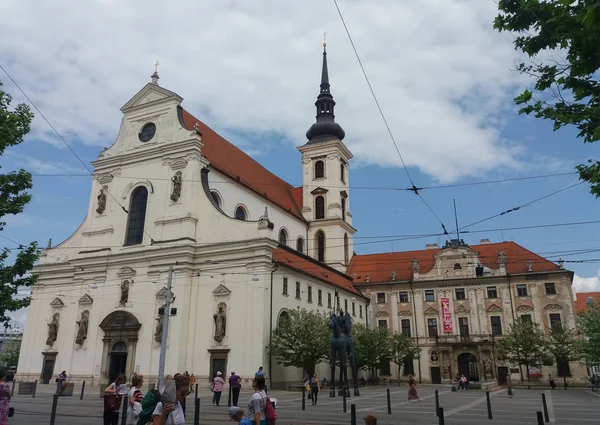 Kostel svatého Tomáše v Brně — Stock fotografie