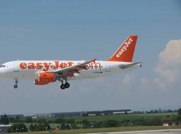 Easyjet Airbus A319 — Stock Photo, Image