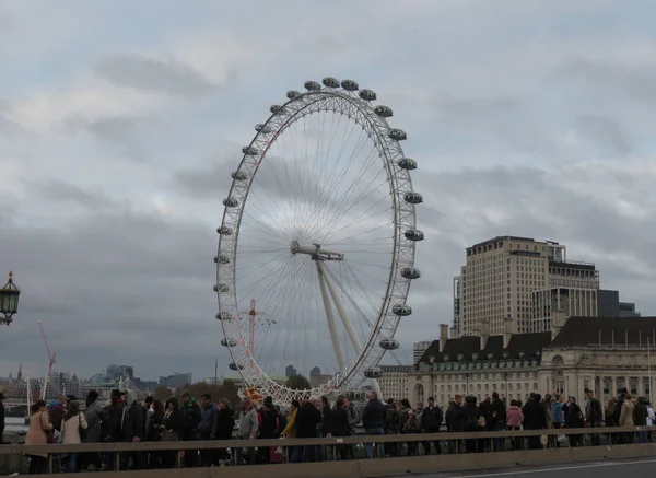 London Eye en Londres — Foto de Stock