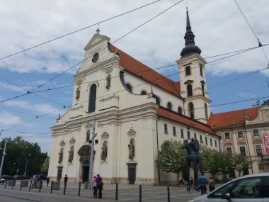 Brno 'daki Aziz Thomas Kilisesi.