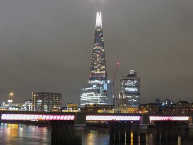 Londra, Şehir ve Southwark 'ın hava manzarası