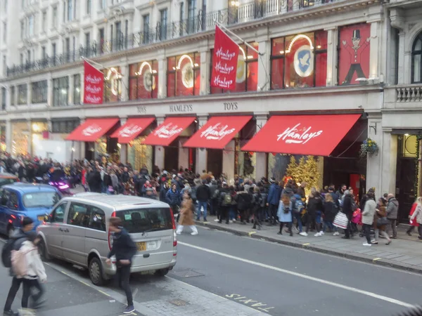 Regent street w Londynie — Zdjęcie stockowe