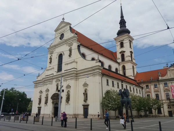 Kostel svatého Tomáše v Brně — Stock fotografie