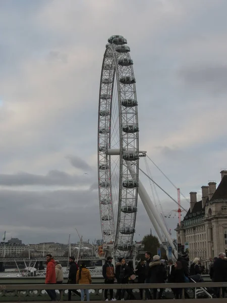 London Eye en Londres — Foto de Stock