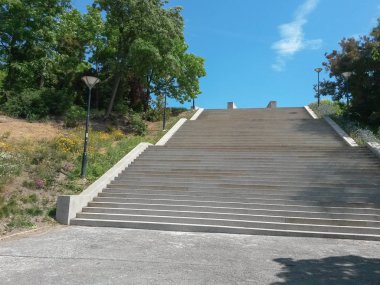 Taş merdiven ya da merdiven basamakları