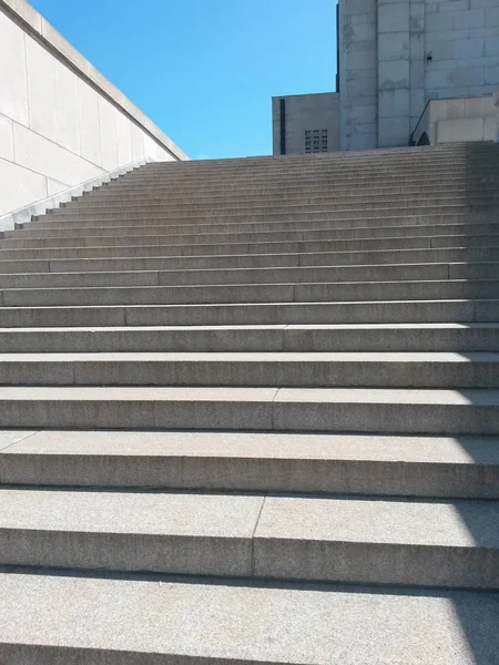 Escalones Una Escalera Escalera Piedra —  Fotos de Stock