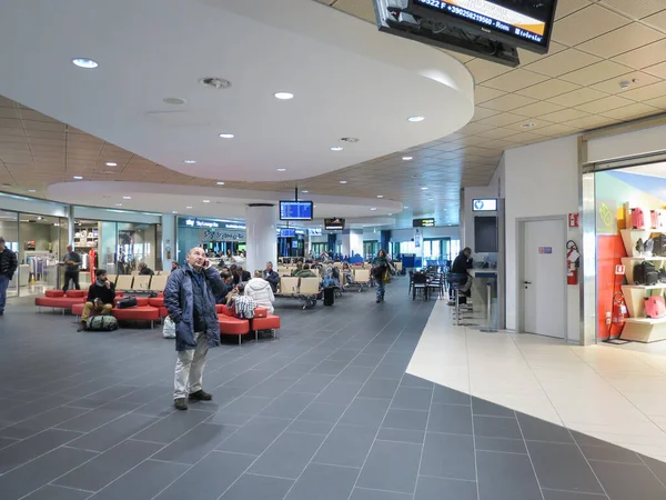 Bologna Italy Circa November 2014 Airport — Stock Photo, Image