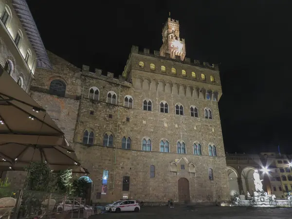 Florencia Italia Circa Noviembre 2019 Palazzo Vecchio Significa Palacio Viejo —  Fotos de Stock