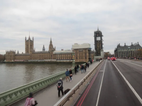 Londres Royaume Uni Circa Novembre 2019 Travaux Conservation Aux Chambres — Photo