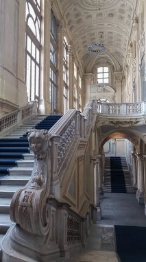 TURIN, ITALY - CIRCA SEPTEMBER 2019: Palazzo Madama Royal palace in Piazza Castello