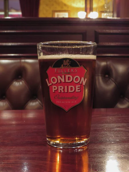 Goteburg Sverige Circa August 2017 Från Brittiska London Pride Ale — Stockfoto