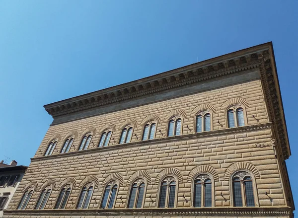 Palazzo Strozzi Renaissance Landmark Florence Italy — Stock Photo, Image