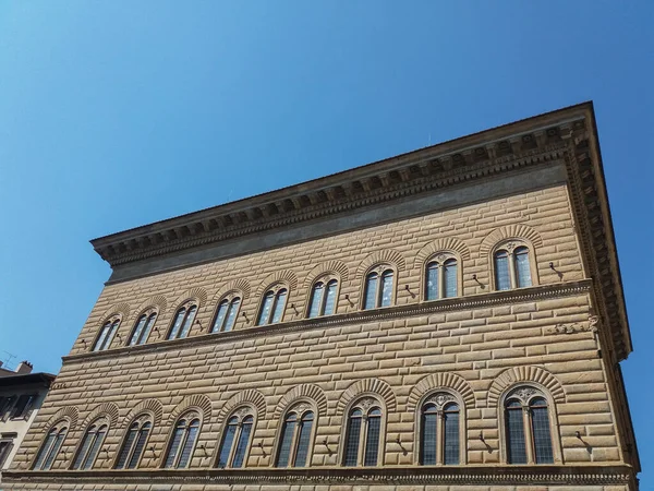 Palazzo Strozzi Renaissance Landmark Florence Italy — Stock Photo, Image