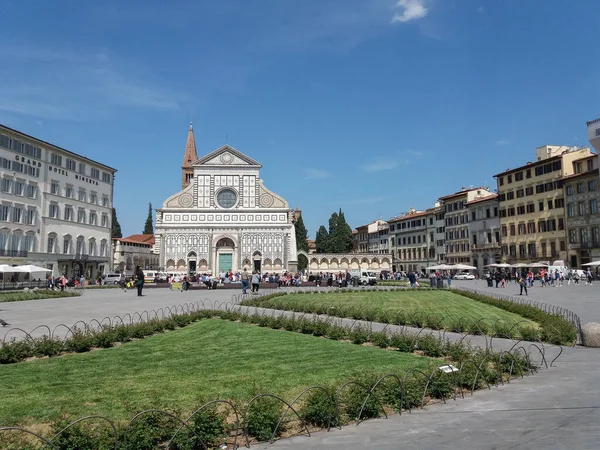 Florence Italy Circa April 2019 Santa Maria Novella Church Square — Stock Photo, Image