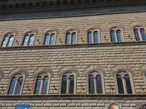 Florencia Italia Circa Abril 2019 Palazzo Strozzi — Foto de Stock