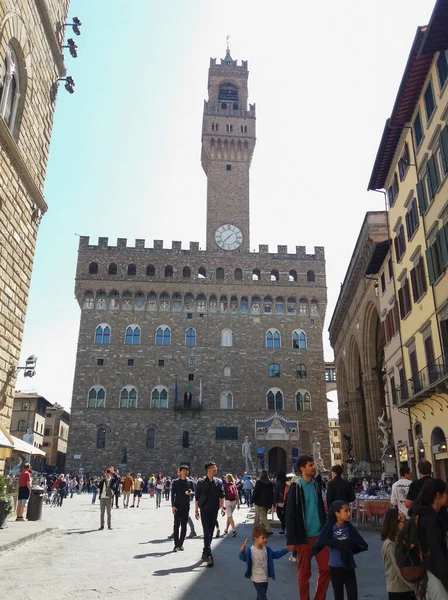 Palazzo Vecchio Meaning Old Palace Florence Italy — Stock Photo, Image