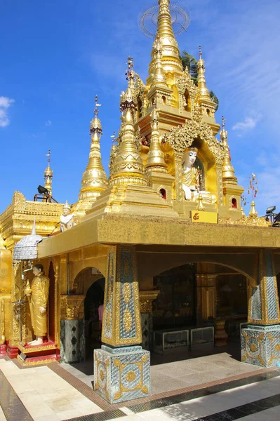 Kyauktan Pagoda, Yangon nehir kolu, Myanmar (Burma Ye)