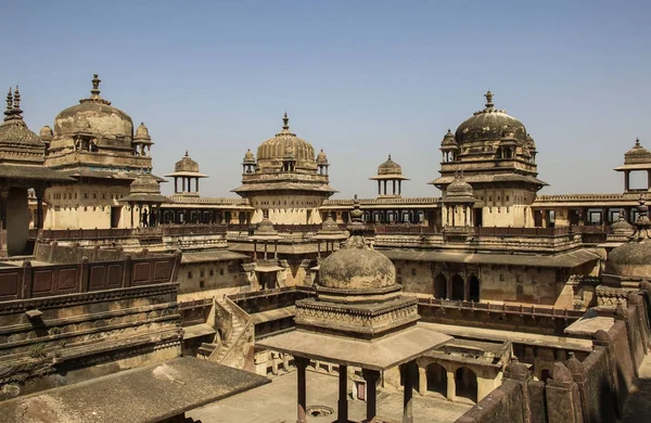 Orchha fort (Jahangir Mahal), Orchha, Madhya Pradesh, India — Stockfoto