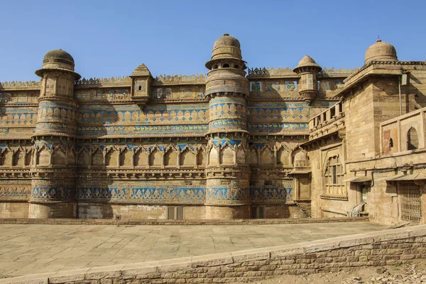 Gwalior fort v Madhya Pradesh, Indie. — Stock fotografie