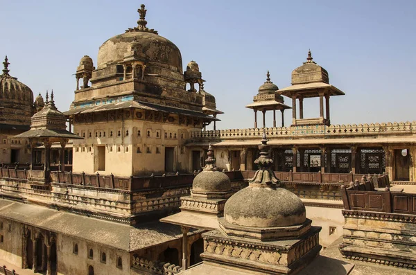 Orchha fort (Jahangir Mahal), Orchha, Madhya Pradesh, India — Stockfoto