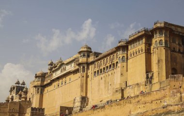 Jaipur 'daki Amber Kalesi, Rajasthan, Hindistan