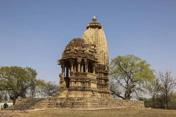 Chaturbhuja 寺，南部印度卡修拉荷寺庙群 — 图库照片