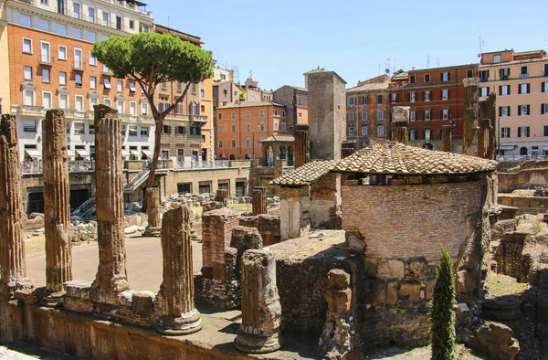 Largo di torre argentina-Róma, Olaszország — Stock Fotó