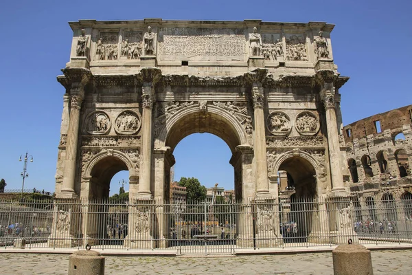 Arch of Constantine Rómában, Olaszországban. — Stock Fotó