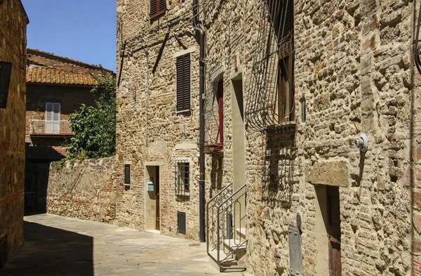 Street view of Montepulciano,Tuscany,Italy — Stock Photo, Image