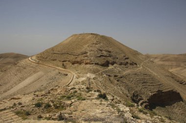 Machaerus ve Herod Sarayı kalıntıları için Jordan görüntüleyin. E yer