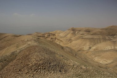 Machaerus ve Herod Sarayı kalıntıları, Jordan görüntüleyin. Yeri