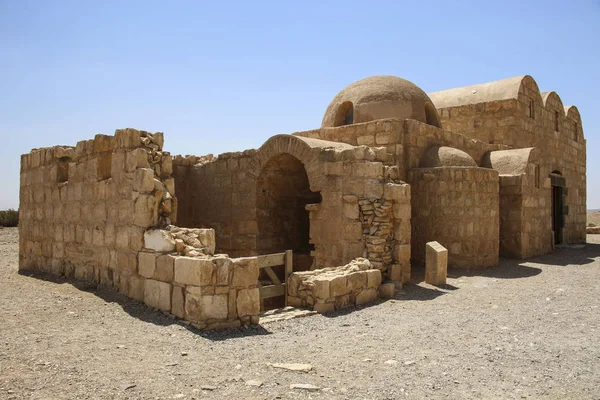 Qasr Amra, desert kasteel in de buurt van Amman, Jordanië. Bekend met zijn famo — Stockfoto