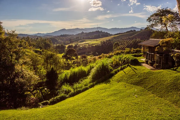 Paisagem Rural pacífica — Fotografia de Stock