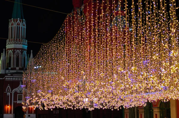 Yumuşak odak Noel çelenk ile