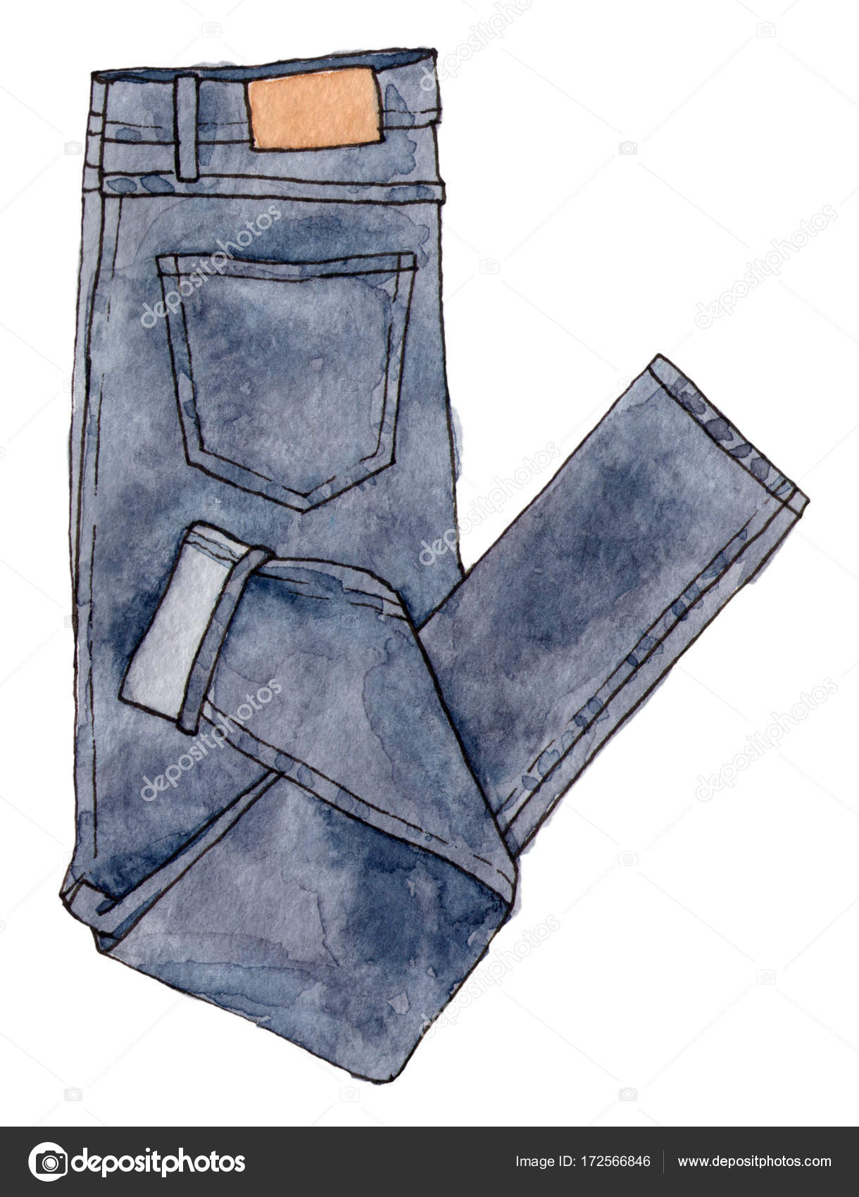 Denim 2025 jeans sketch