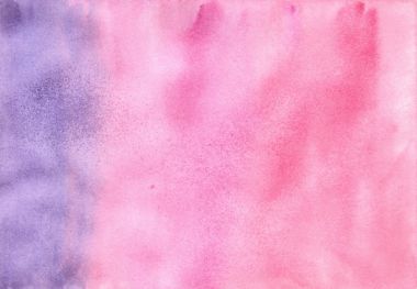 sulu boya pembe ve mor degrade doku.